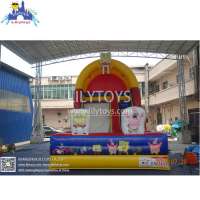 Factory High Quality Durable PVC Inflatable Dry Slide