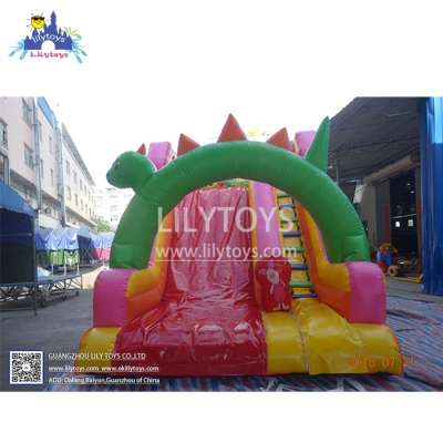 Durable children inflatable dry slide for sale