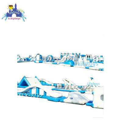 Cheap commercial big sea inflatable floating water aqua park