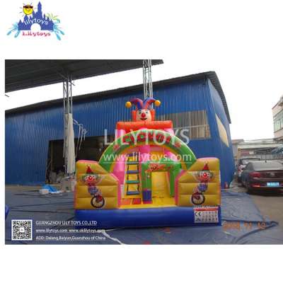 Commercial Clown inflatable bounce house castle combo for sale